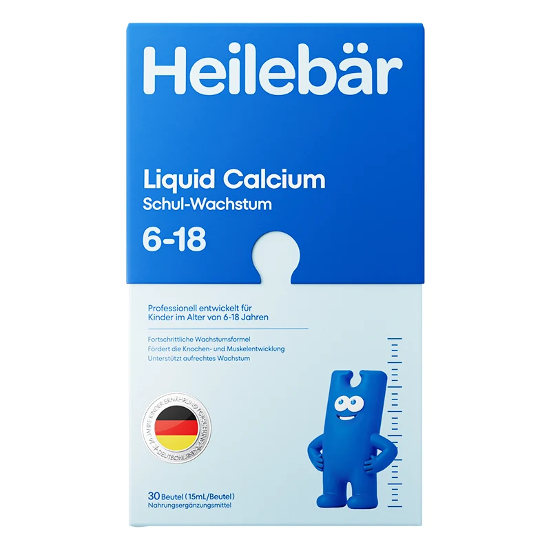 Heilebär Schul-Wachstum Liquid Calcium